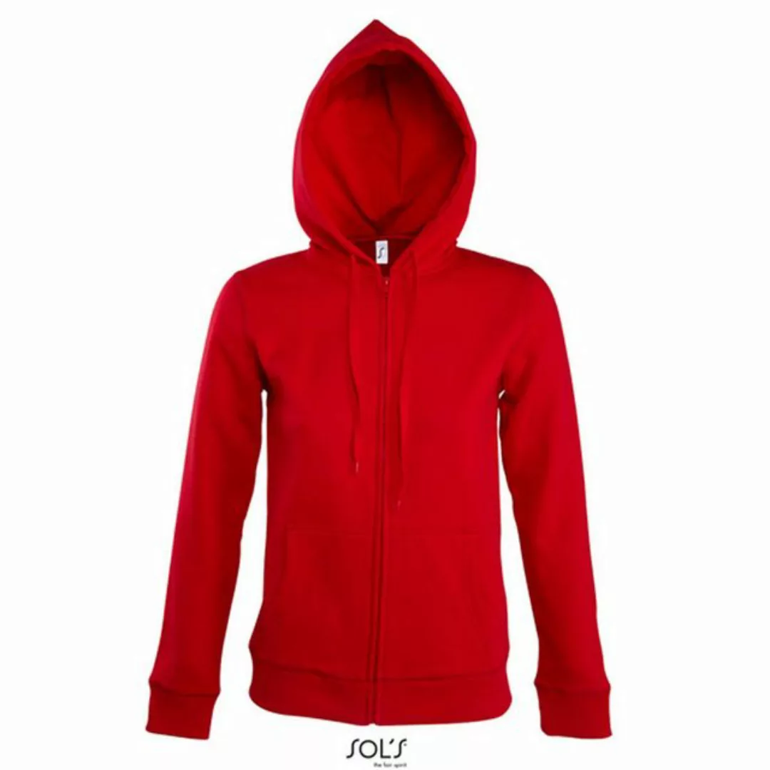 SOLS Sweatshirt Women´s Hooded Zipped Jacket Seven günstig online kaufen