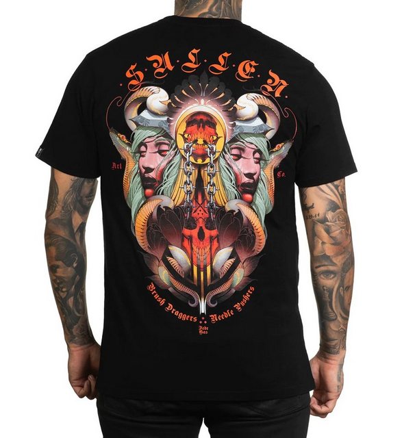 Sullen Clothing T-Shirt Fede Gas Jet Black günstig online kaufen