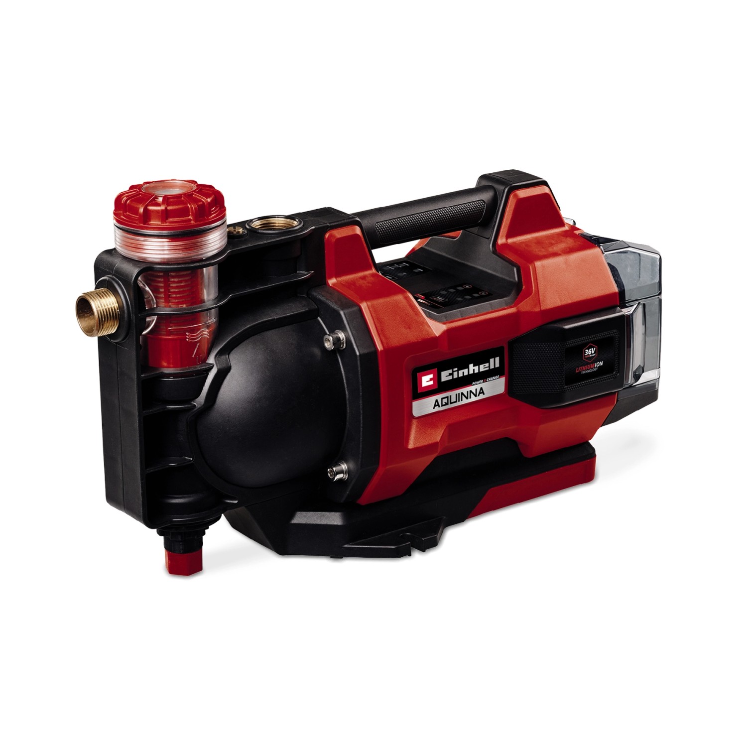 Einhell Akku-Gartenpumpe "AQUINNA 36/38 F LED AUTOMATIC", 3.800 l/h, Power günstig online kaufen
