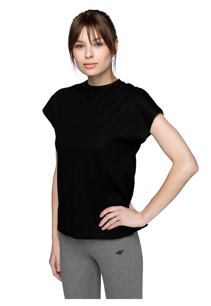 4f Kurzärmeliges T-shirt XS Deep Black günstig online kaufen