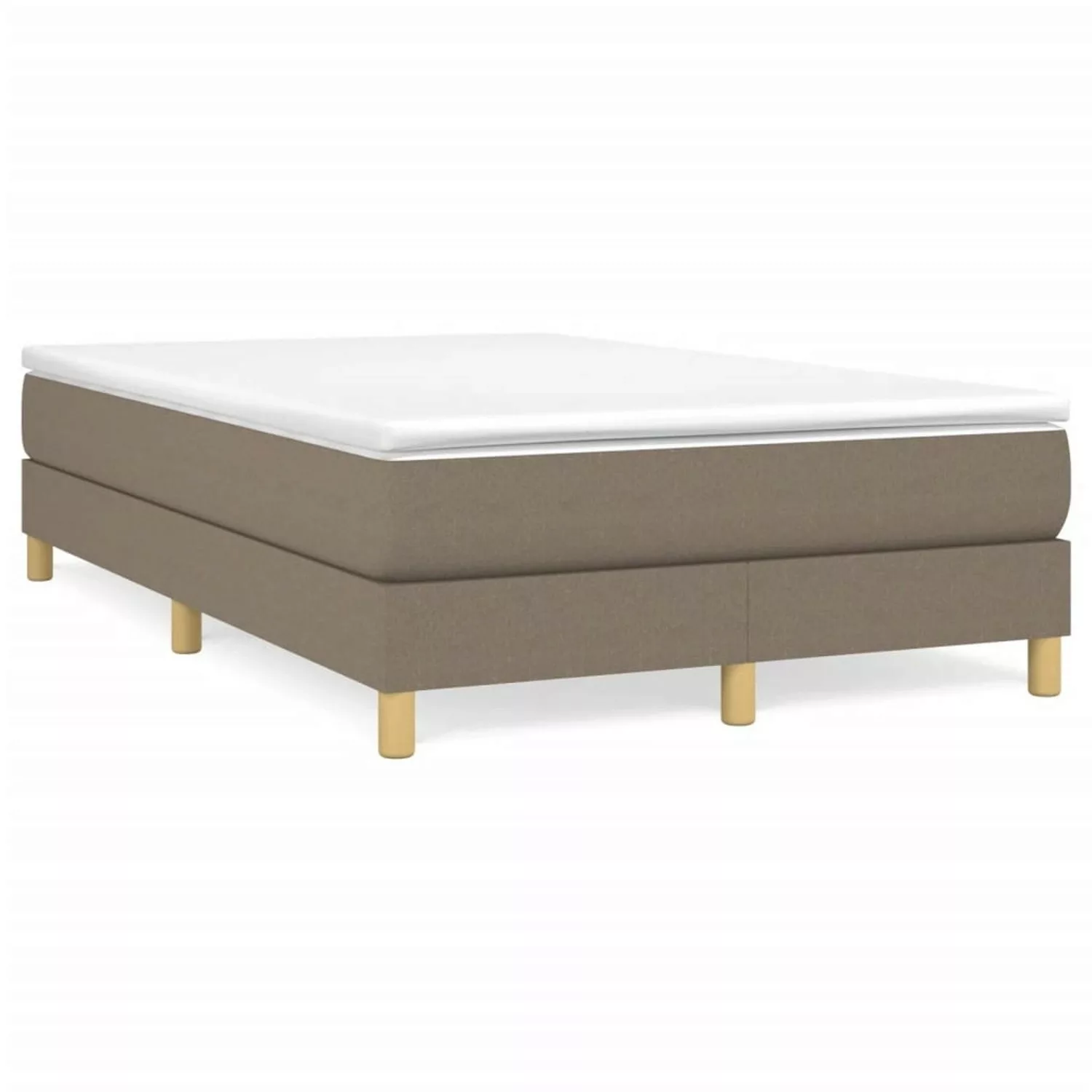 Vidaxl Boxspringbett Blau 120x200 Cm Stoff günstig online kaufen