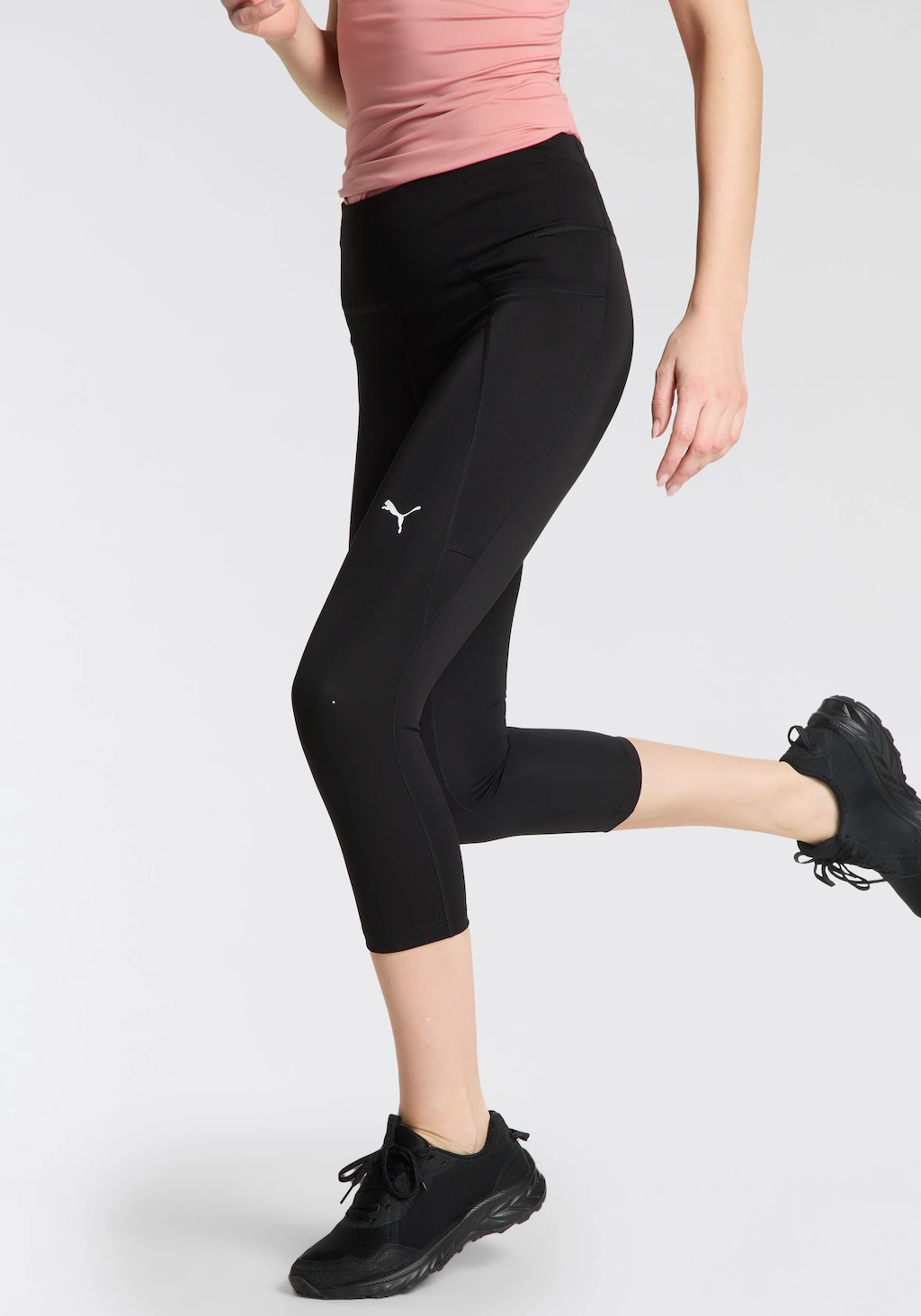 PUMA Trainingstights "W TAD ESSENTIAL HW CAPRI TIGHT", perfekt fürs Fitness günstig online kaufen