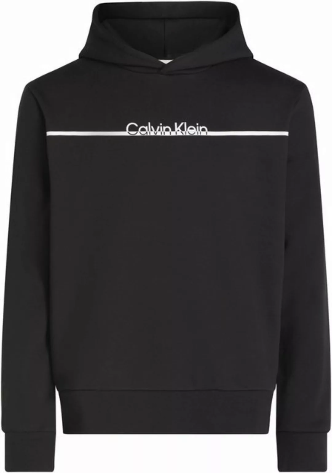 Calvin Klein Big&Tall Sweatshirt BT_SPLIT LINE LOGO HOODIE in Großen Größen günstig online kaufen