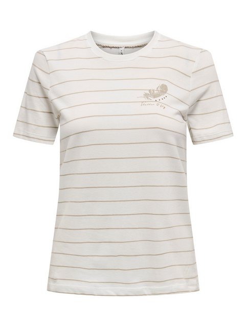 ONLY Kurzarmshirt ONLKITA LIFE REG S/S FEATHERS TOP JRS günstig online kaufen