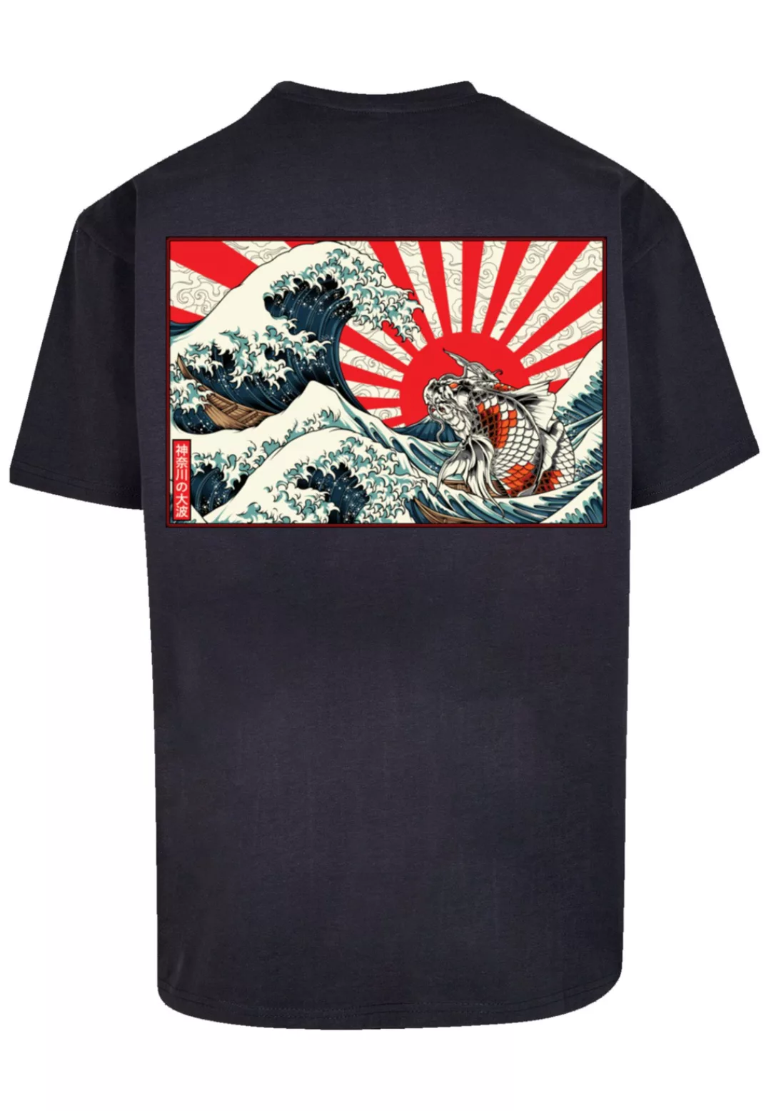 F4NT4STIC T-Shirt "Kanagawa Welle Japan", Print günstig online kaufen