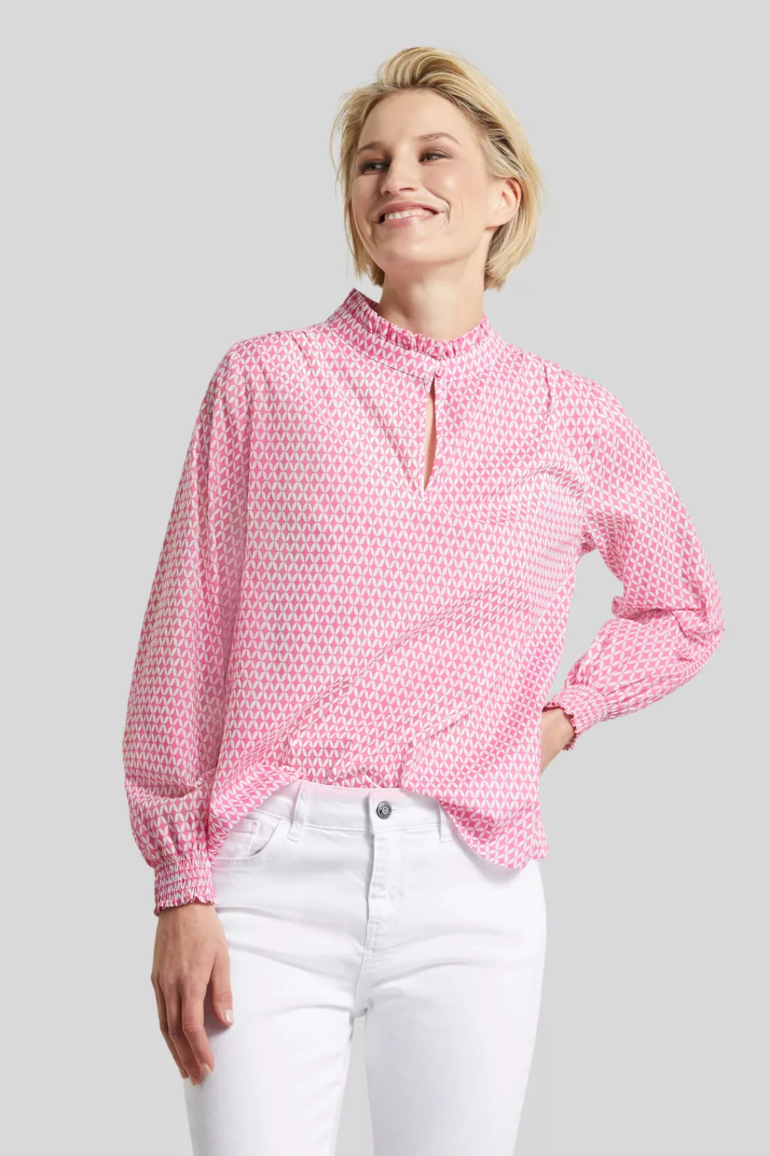 bugatti Klassische Bluse, aus reiner Baumwolle günstig online kaufen