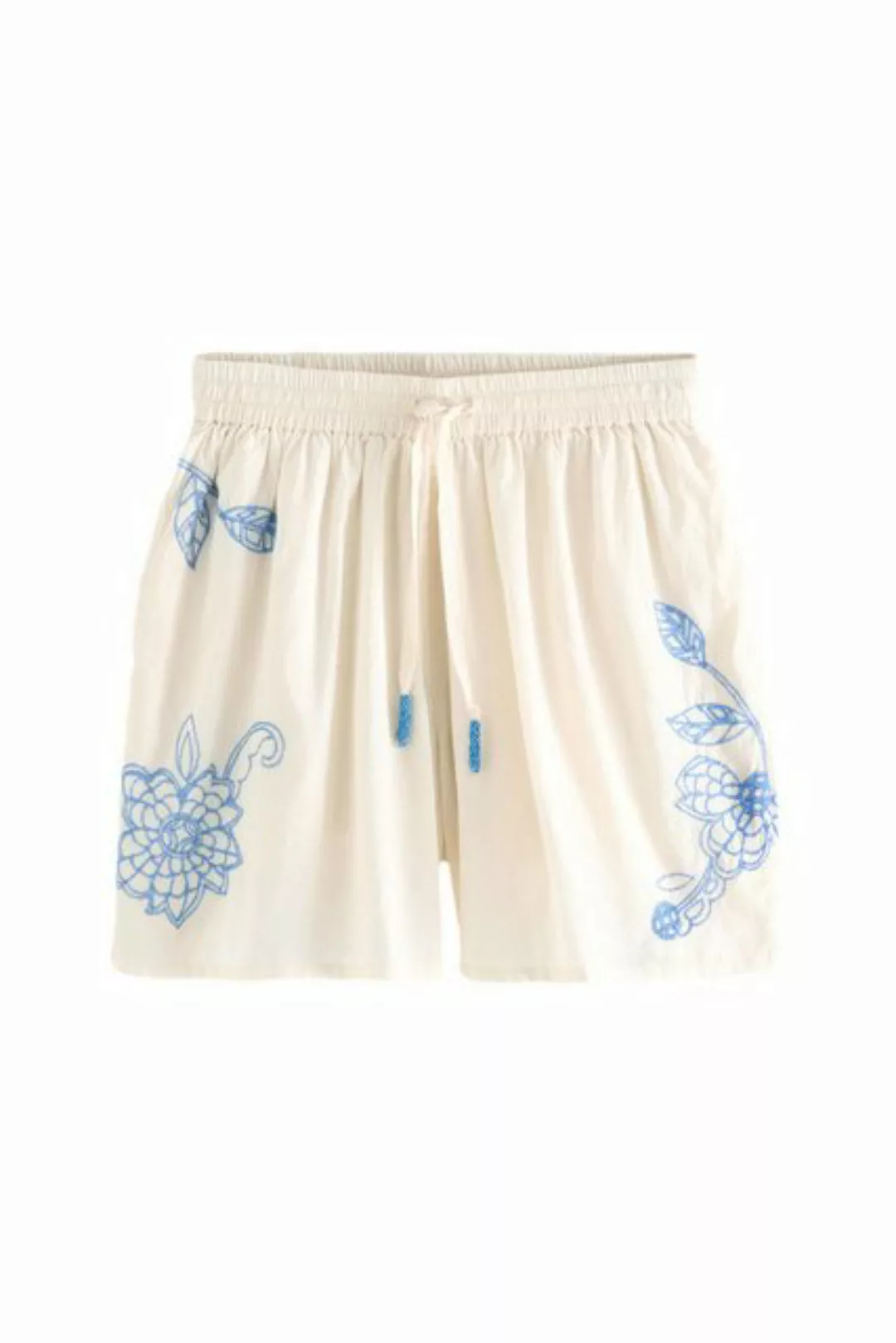 Next Strandshorts Coord-Schlupfshorts mit Stickerei aus Baumwolle (1-tlg) günstig online kaufen