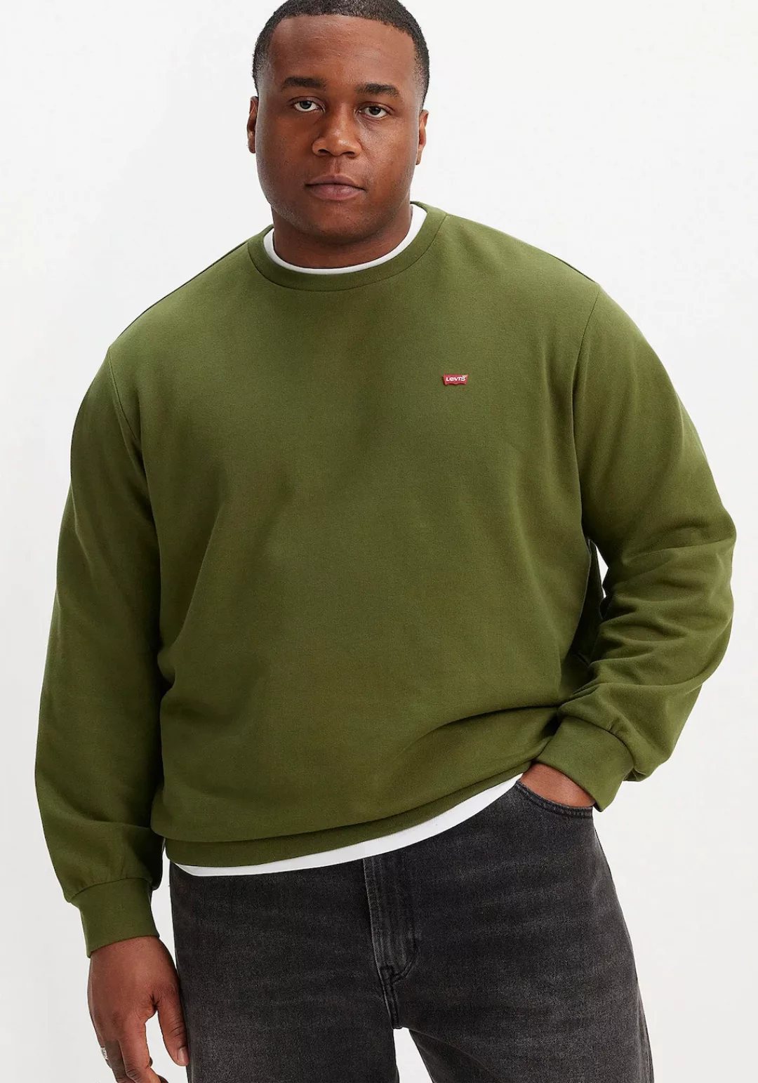 Levi's® Plus Sweatshirt BIG ORIGINAL HM CREW günstig online kaufen