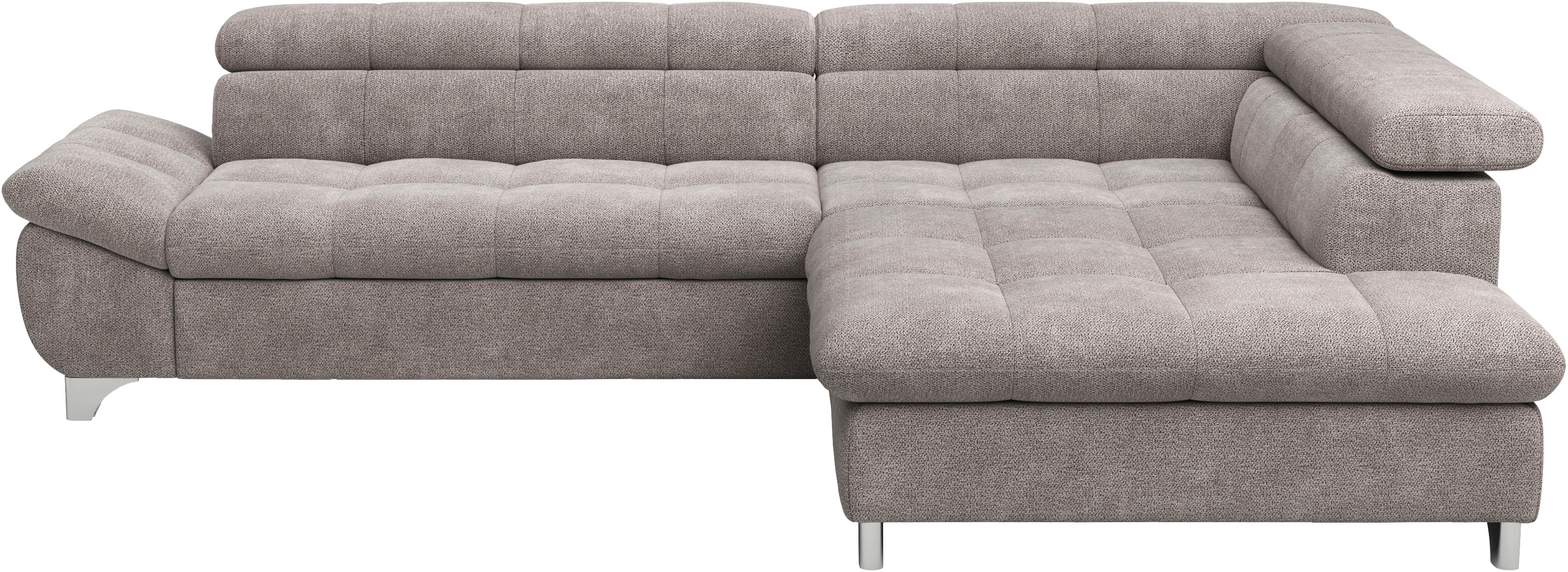 COTTA Ecksofa "Gemini L-Form", mit Kopfteilverstellung, wahlweise mit Bettf günstig online kaufen