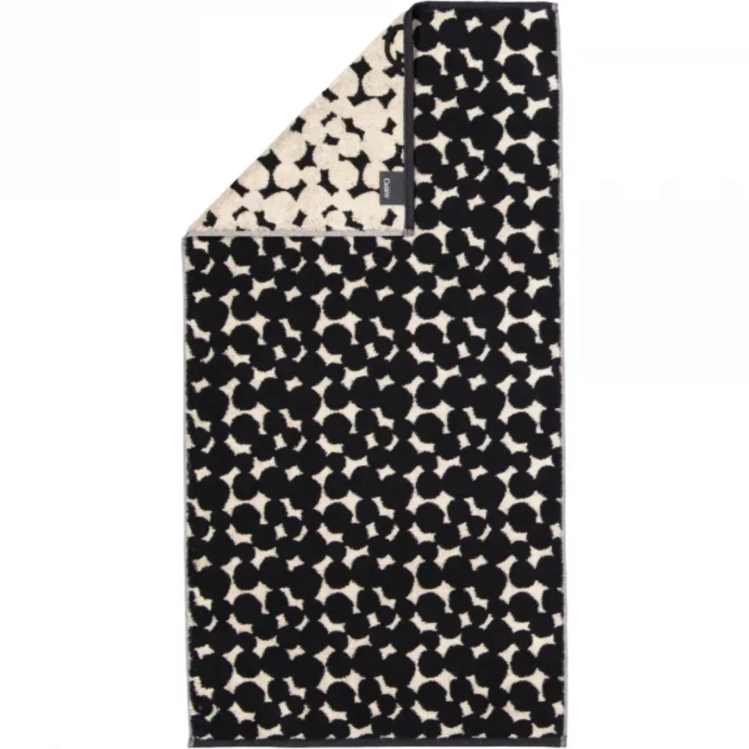 Cawö Handtücher Loft Pebbles 6224 - Farbe: schwarz - 39 - Gästetuch 30x50 c günstig online kaufen