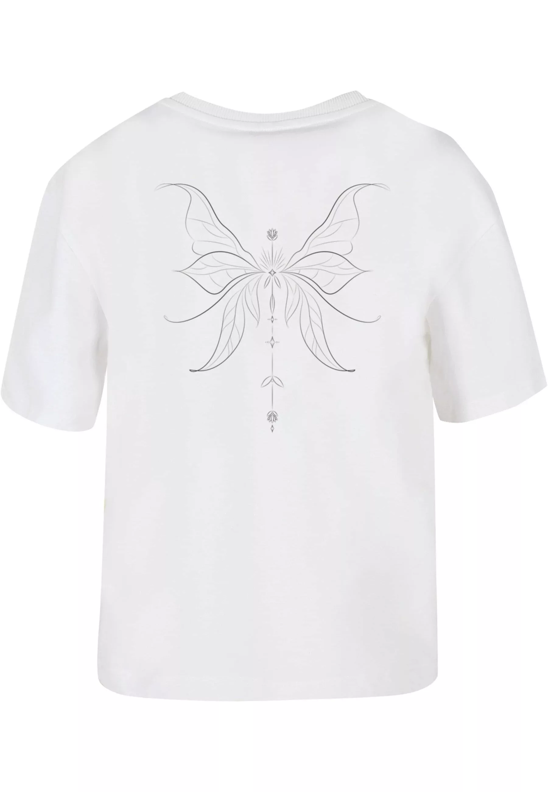 Miss Tee T-Shirt "Miss Tee Damen Tattoed Wings Tee" günstig online kaufen