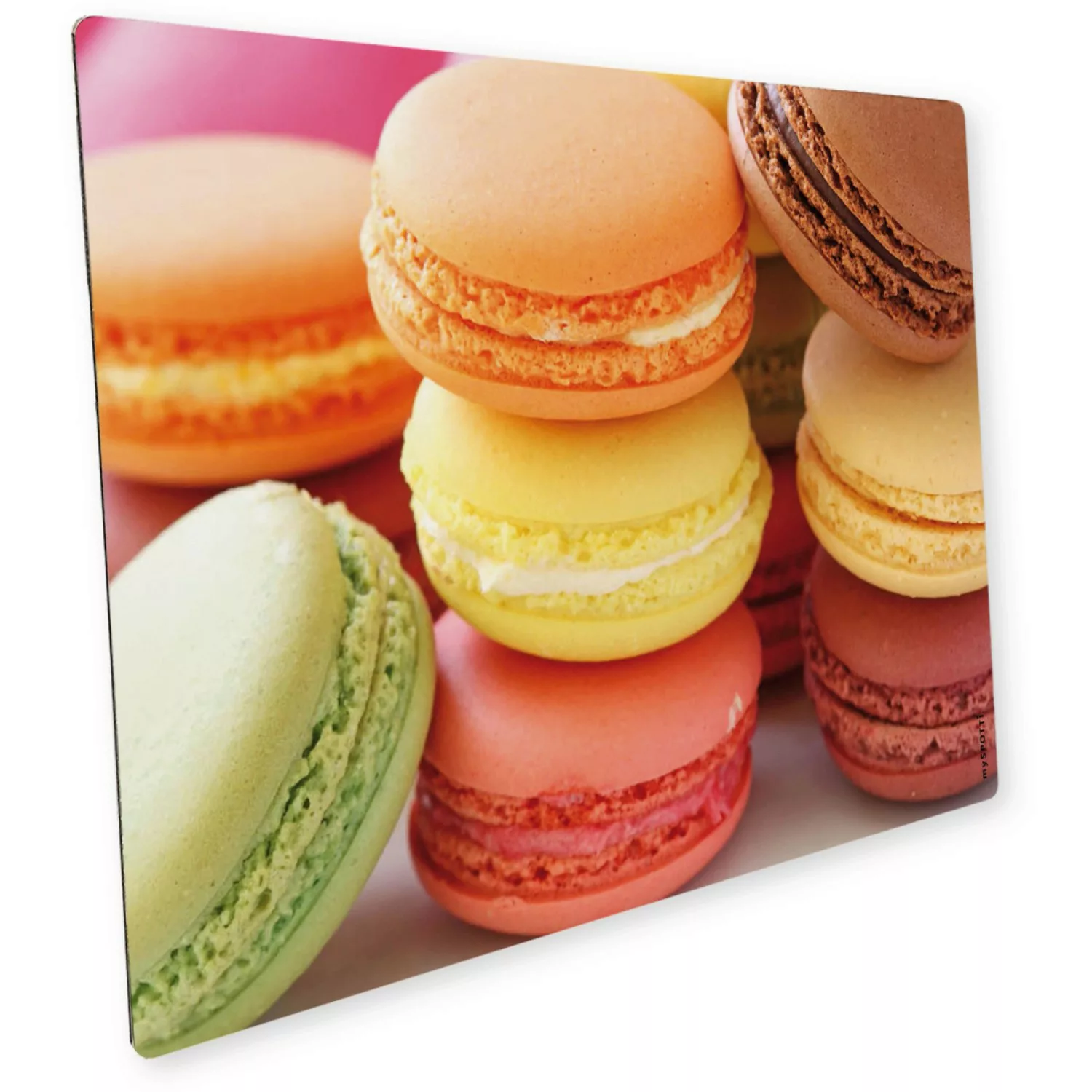 Myspotti Mini-Spritzschutzplatte Macarons 59 cm x 41 cm günstig online kaufen