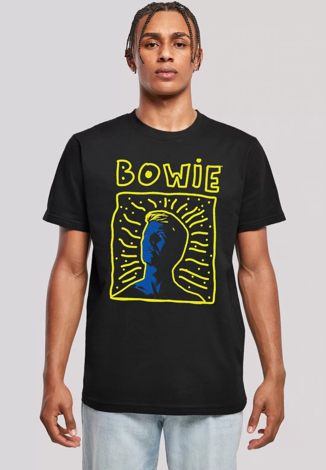 F4NT4STIC T-Shirt "T-Shirt David Bowie 90s Frame", Herren,Premium Merch,Reg günstig online kaufen