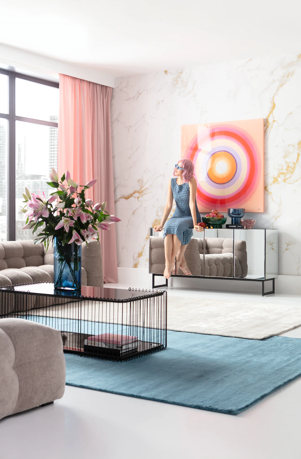 Kare Design Leinwandbild "Leinwandbild Tendency Blush" günstig online kaufen