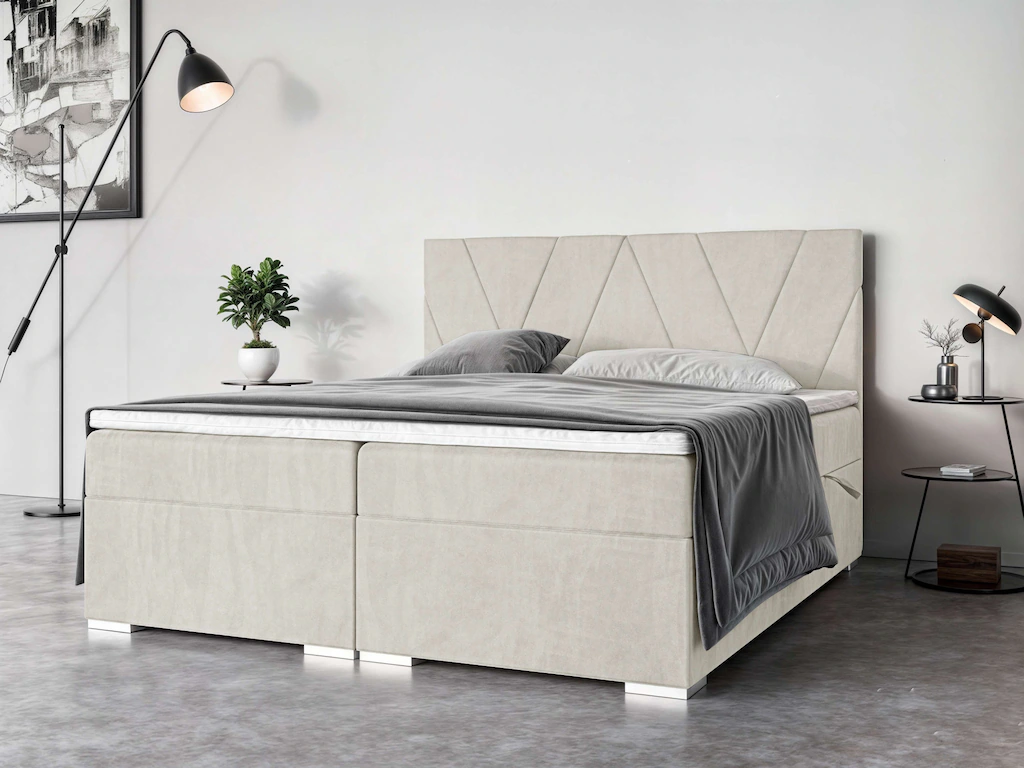 Places of Style Polsterbett "Liania mit Matratze und Topper, in 2 Breiten ( günstig online kaufen