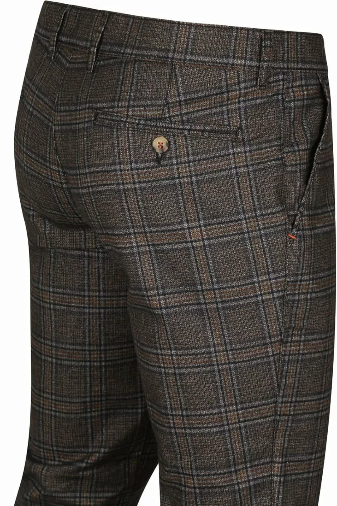 Suitable Chino Pico Karo Dunkelbraun - Größe 26 günstig online kaufen