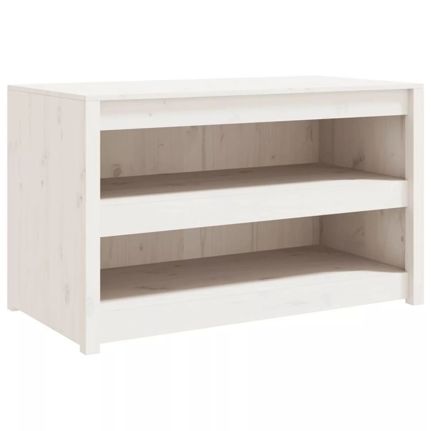 vidaXL Outdoor-Küchenschrank Weiß 106x55x64 cm Massivholz Kiefer Modell 1 günstig online kaufen