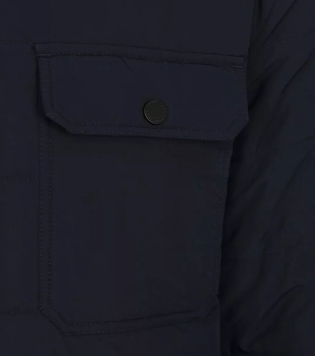 Gant Jacke Quilted Windcheater Dunkelblau - Größe XL günstig online kaufen