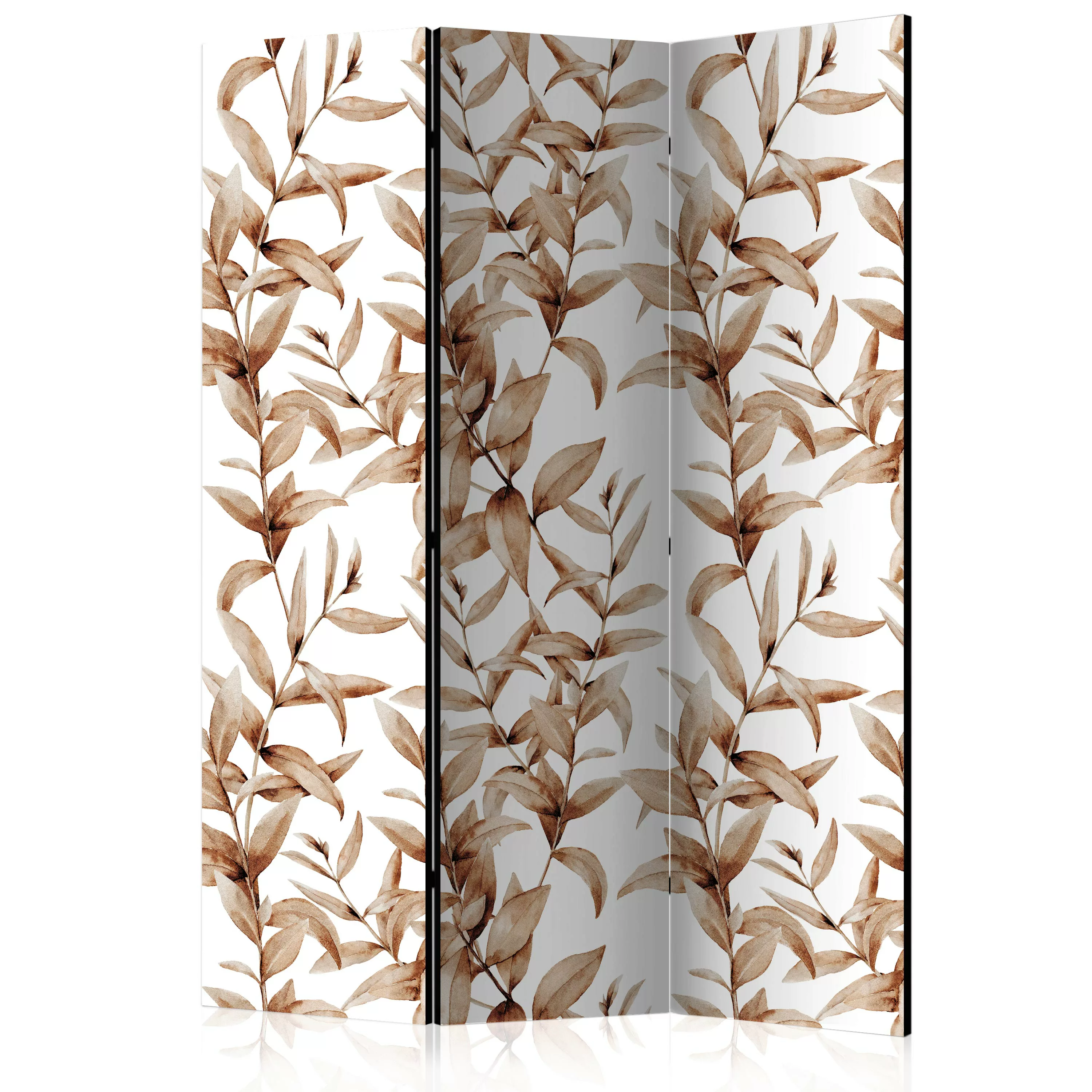 3-teiliges Paravent - Plant Sepia [room Dividers] günstig online kaufen