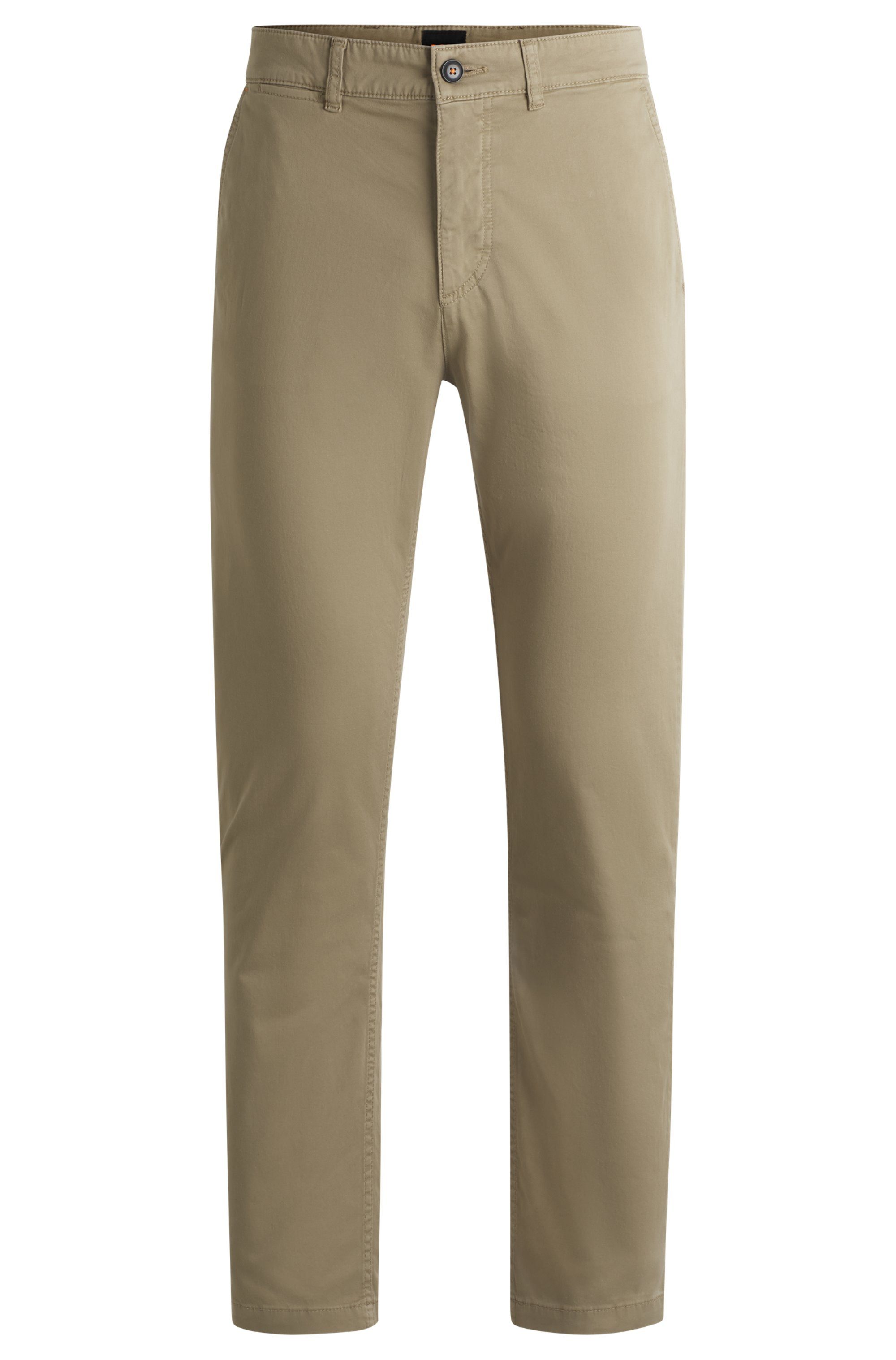BOSS ORANGE Chinohose Regular in gerader günstig online kaufen