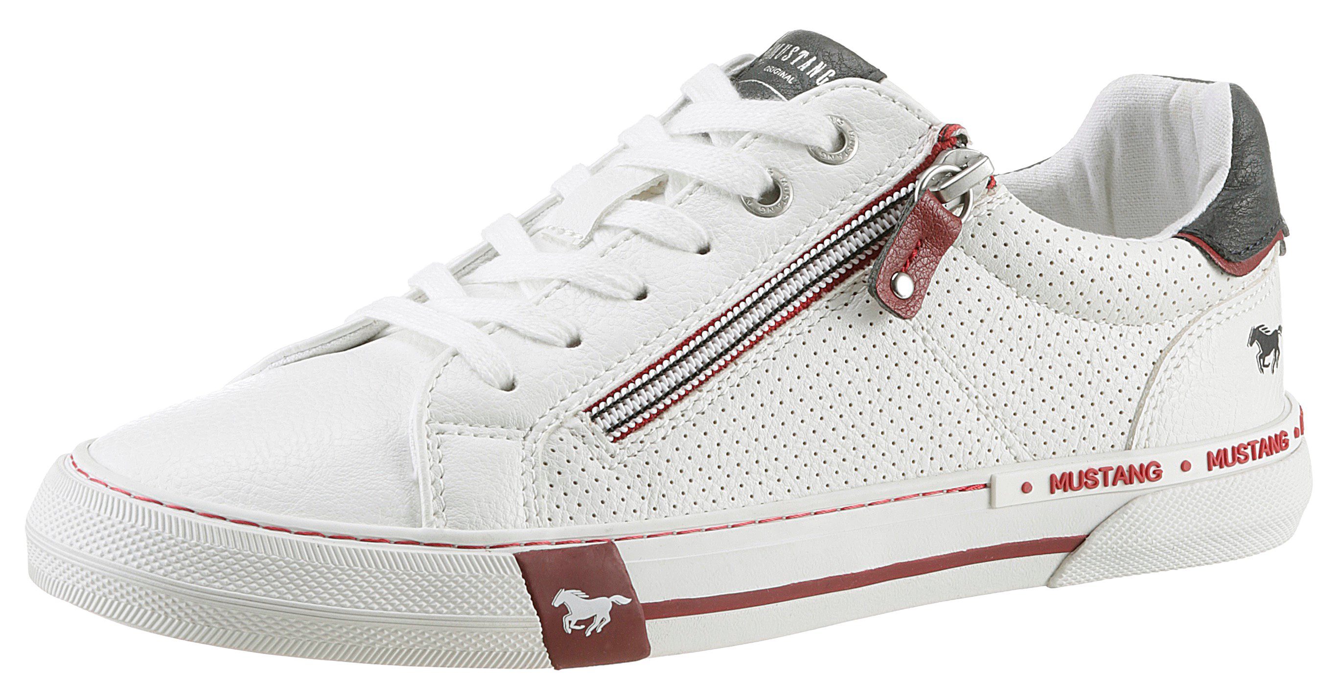 Mustang Shoes Sneaker weicher Schaftrandpolsterung, Freizeitschuh, günstig online kaufen