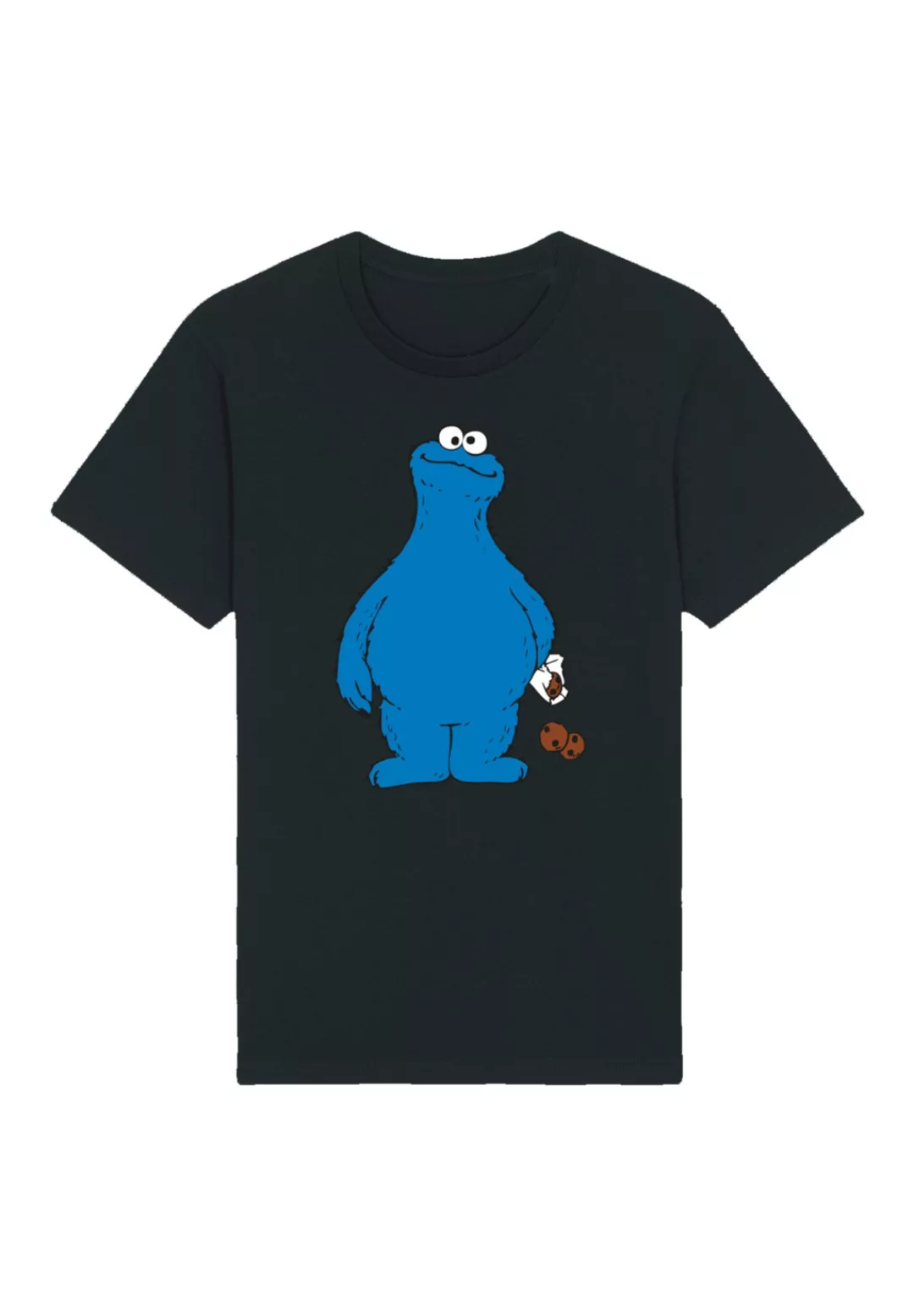 F4NT4STIC T-Shirt "Sesamstraße Cookie Thief", Premium Qualität günstig online kaufen