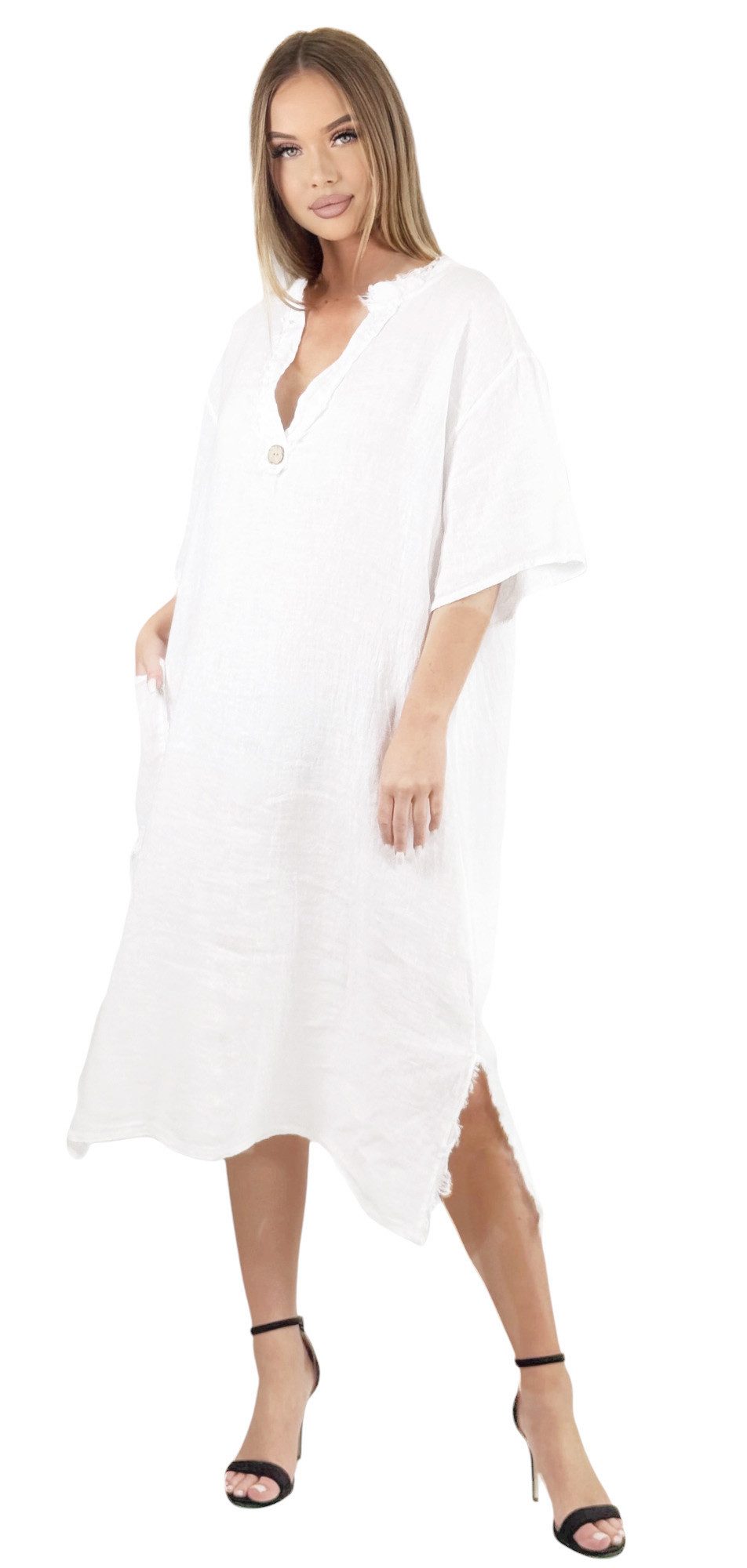 Mississhop Sommerkleid Dame Kleid Sommerkleid 100% günstig online kaufen