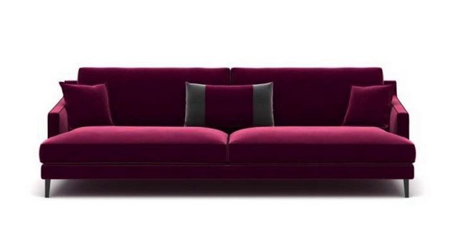 JVmoebel Sofa Moderne Graue Wohnzimmer Sofagarnitur Luxus 3+2+1 Sitzer Hock günstig online kaufen