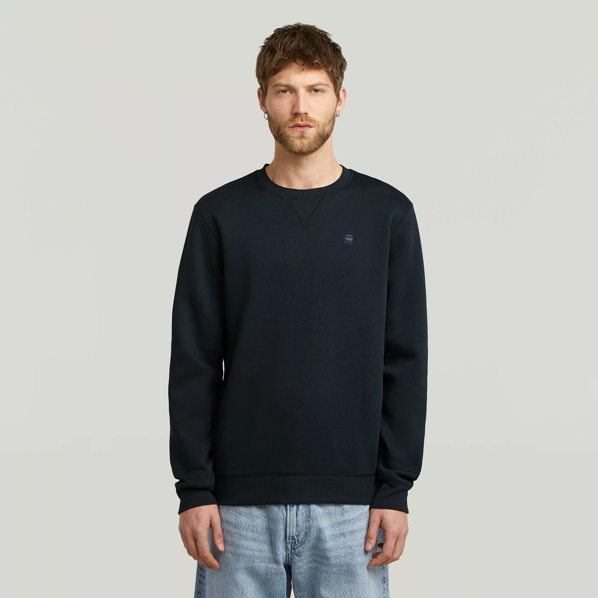 G-STAR Sweatshirt "Premium Core Pacior Sweat", mit Ripp-Seiteneinsätzen günstig online kaufen