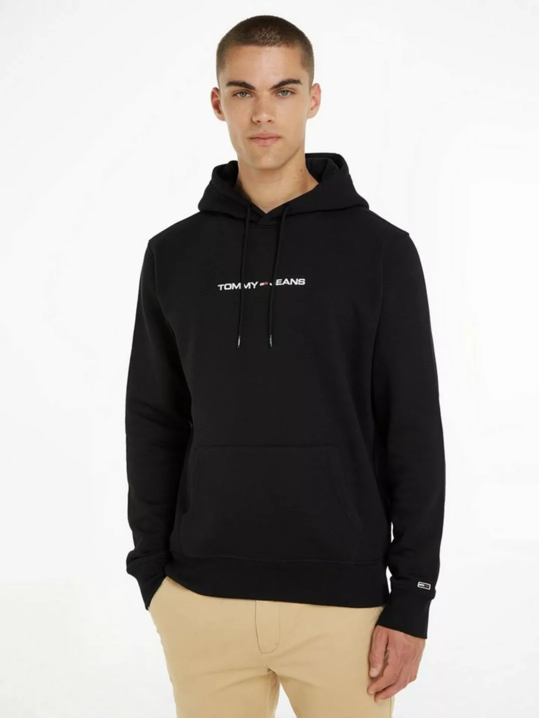 Tommy Jeans Kapuzensweatshirt TJM REG LINEAR HOODIE günstig online kaufen