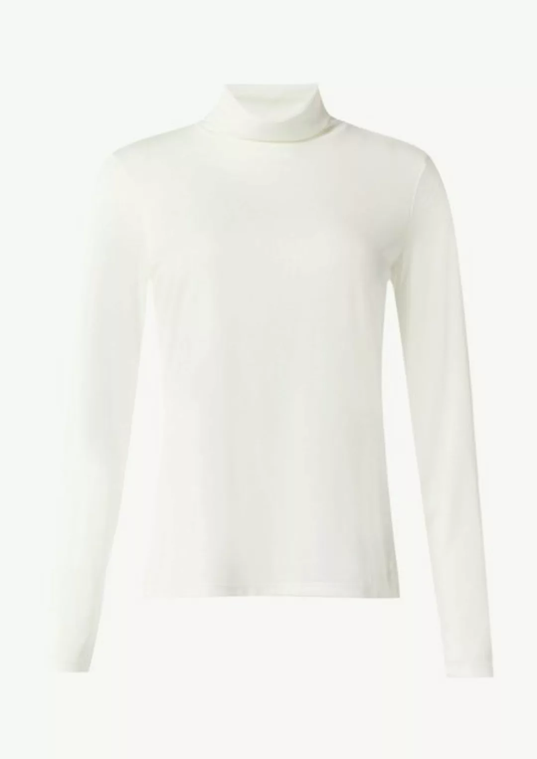 Comma Langarmshirt Slim-Fit-Longsleeve mit Turtleneck günstig online kaufen