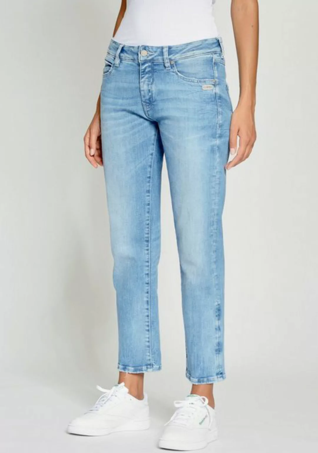 GANG Boyfriend-Jeans 94NADIA 5-Pocket Style mit Reißverschluss und Knopf günstig online kaufen