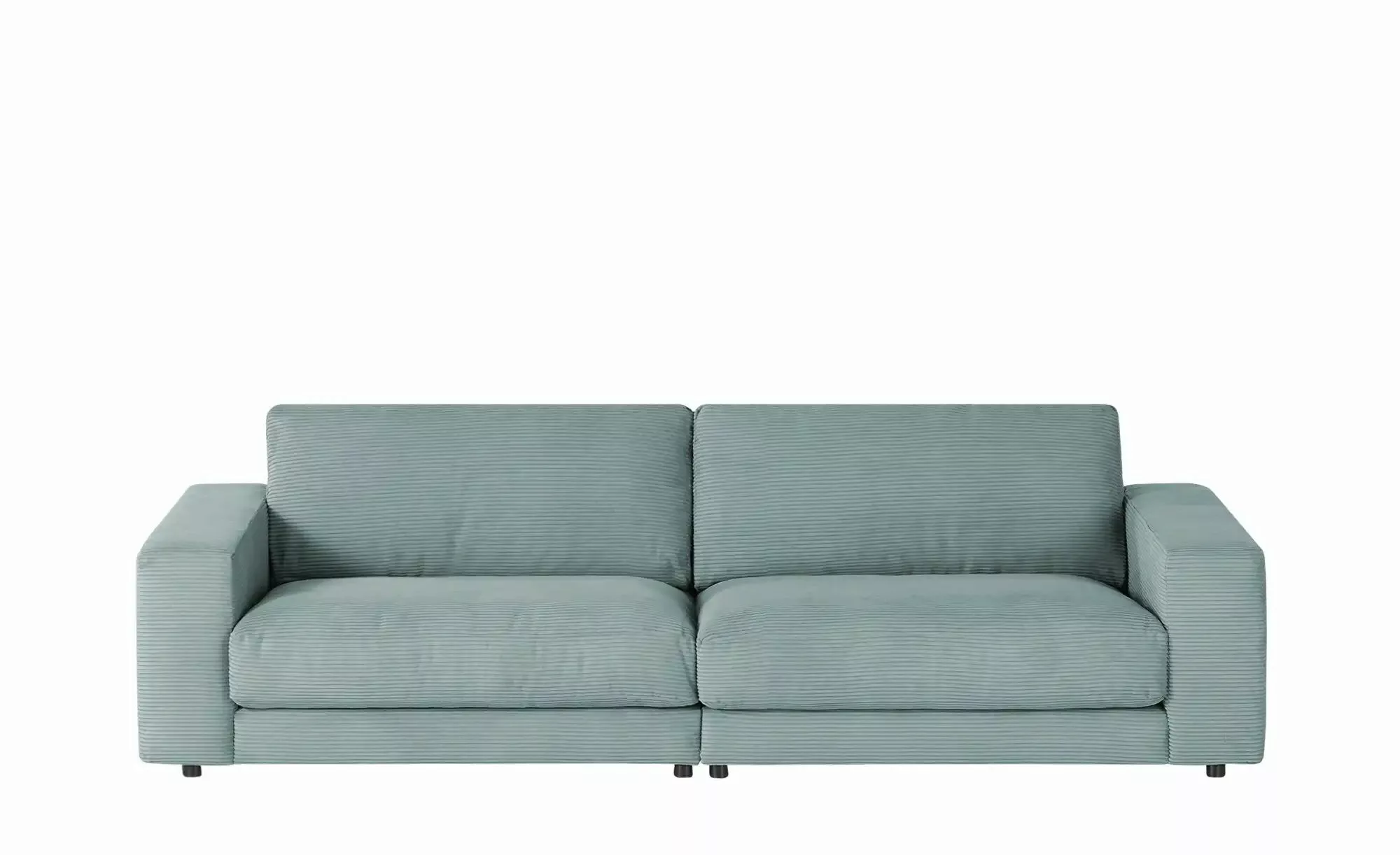 Jette Home Sofa Cord Sila ¦ blau ¦ Maße (cm): B: 250 H: 85 T: 127.0 Polster günstig online kaufen