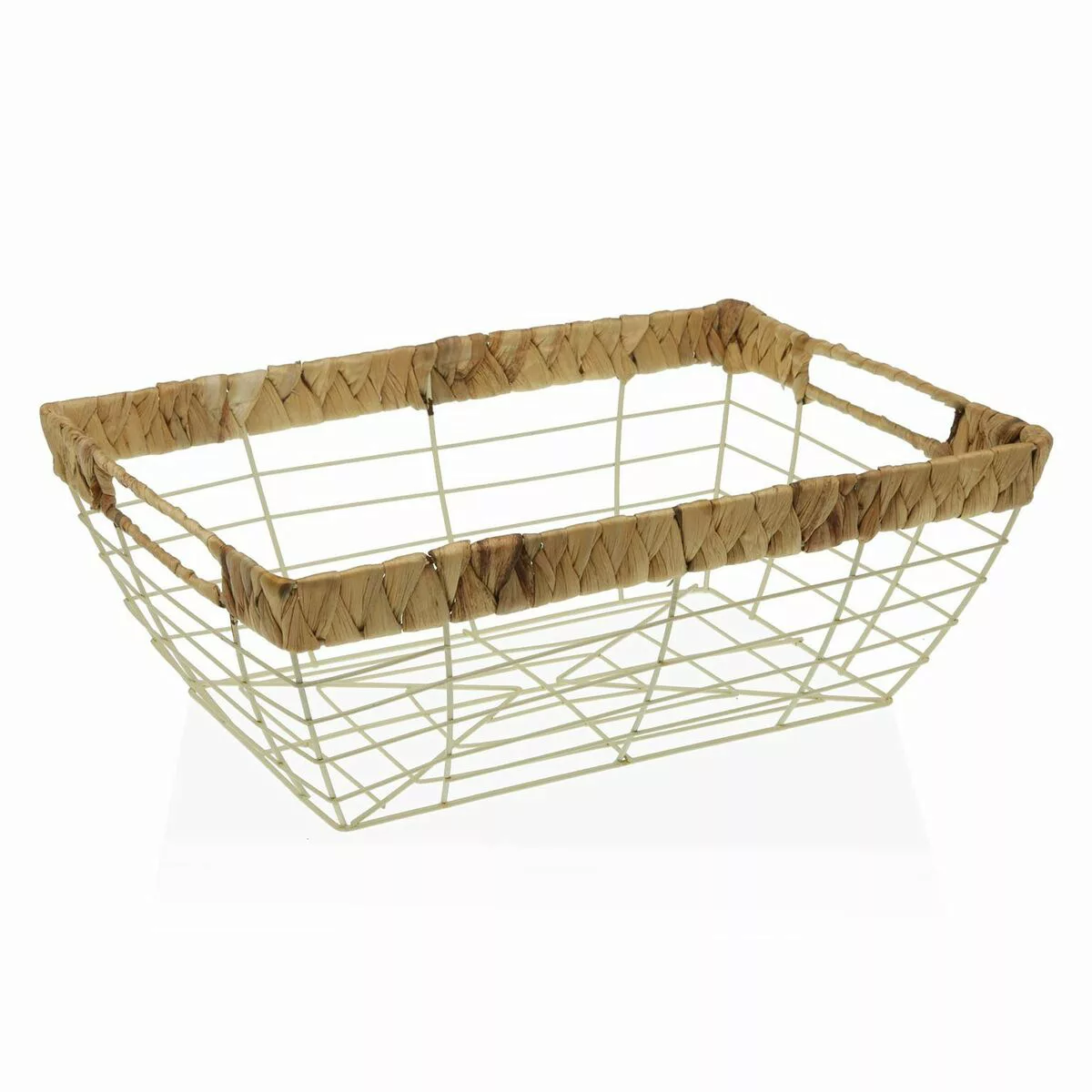 Obstschale Versa Beige Metall Stahl (12 X 33,5 X 23,5 Cm) günstig online kaufen