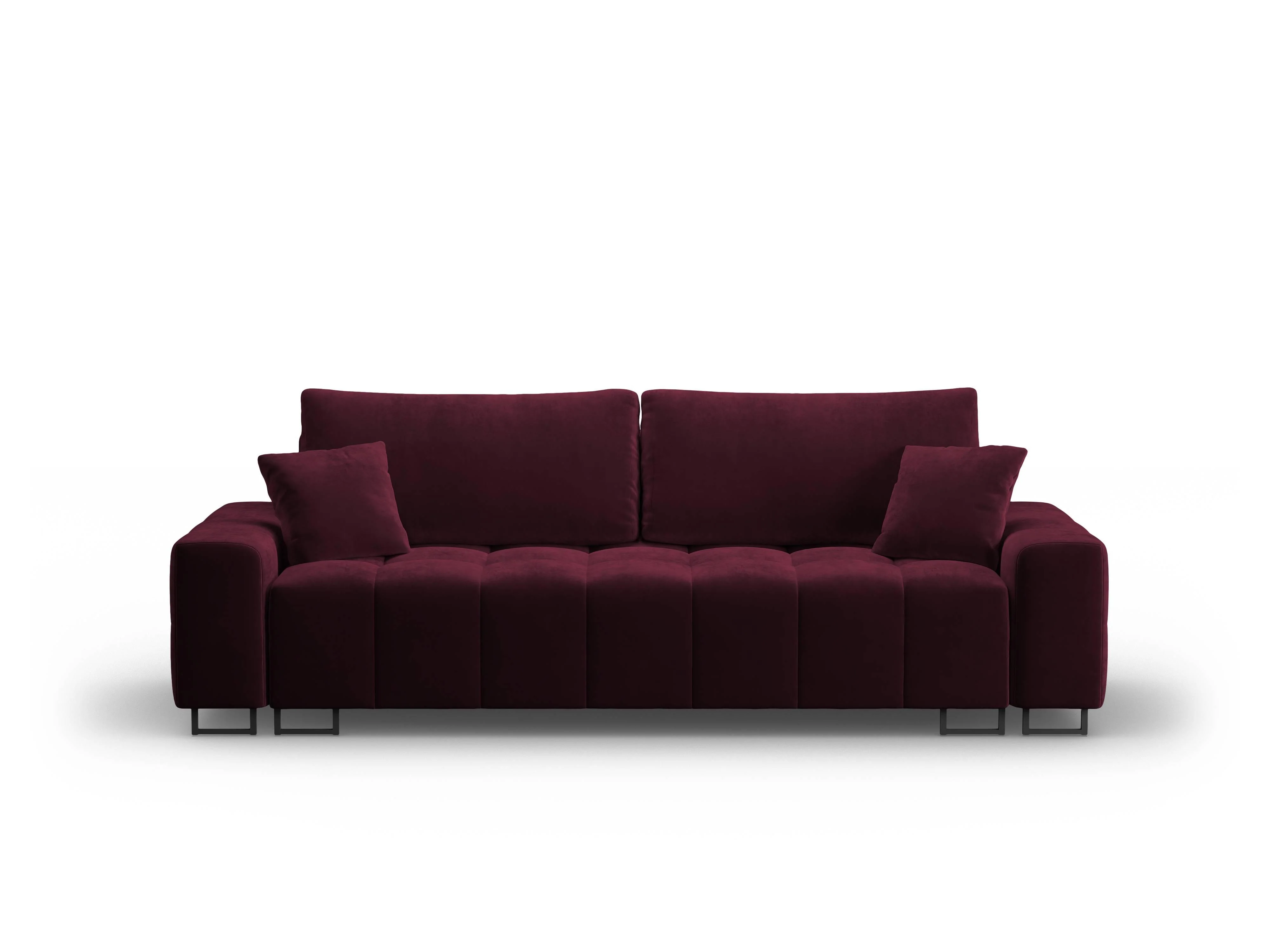 Cosmopolitan Design | Wicklow Samt-Schlafsofa mit Stauraum günstig online kaufen