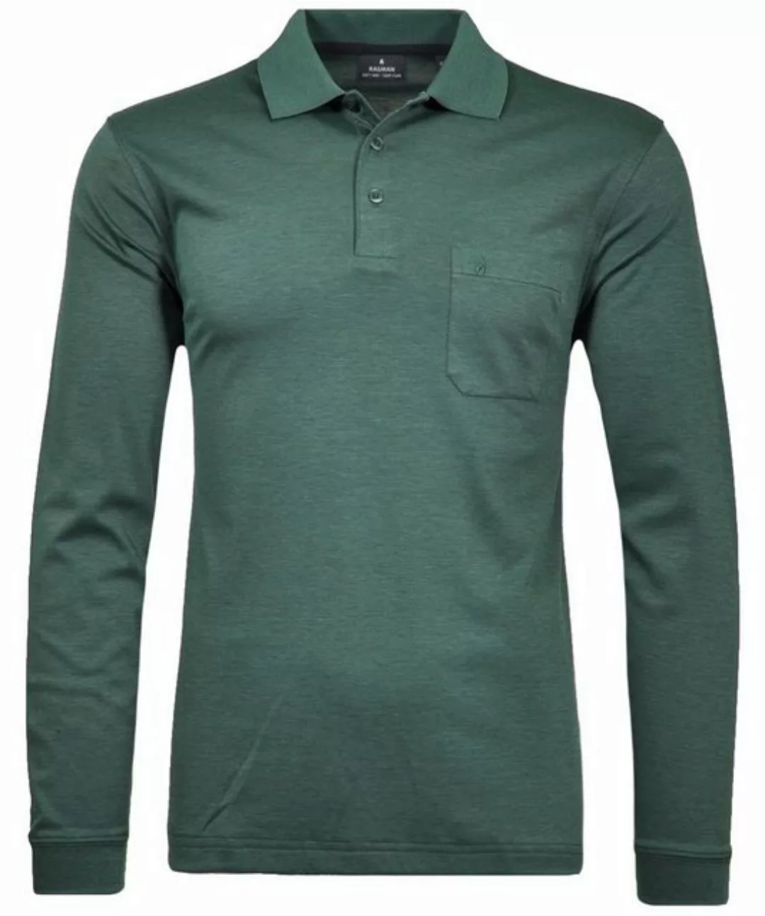 RAGMAN Poloshirt Poloshirt Langarmshirt mit Polokragen (1-tlg) günstig online kaufen