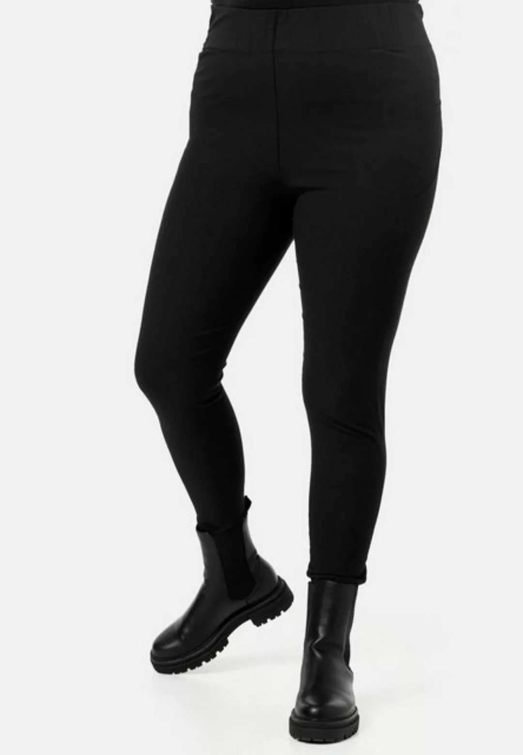 Kekoo Leggings High-Waist Leggings aus Bi-Stretch in Großen Größen günstig online kaufen