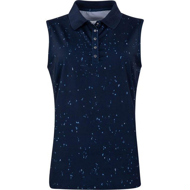 RÖHNISCH Poloshirt Röhnisch Direction Sleeveless Polo Navy Micro Spot günstig online kaufen