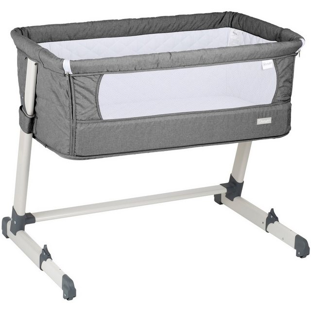 BabyGo Beistellbett »Together, grey« günstig online kaufen