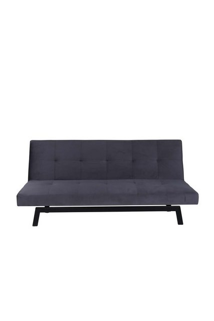 ebuy24 Schlafsofa Bodil Schlafsofa Velour dunkelgrau. günstig online kaufen