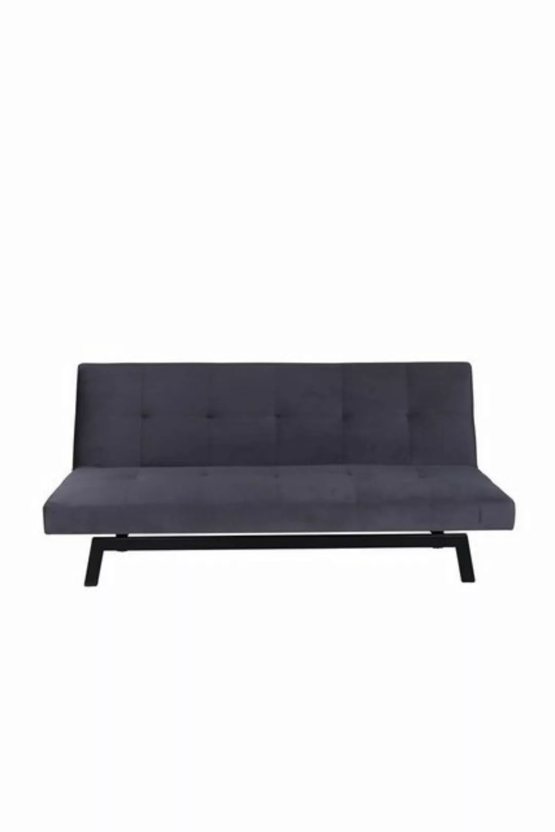 ebuy24 Schlafsofa Bodil Schlafsofa Velour dunkelgrau. günstig online kaufen