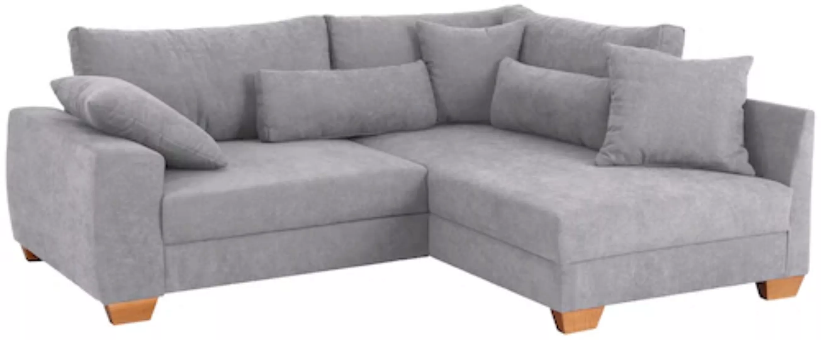 Home affaire Ecksofa "Helena II DuraSpring", mit Taschenfederkern, bis 140 günstig online kaufen