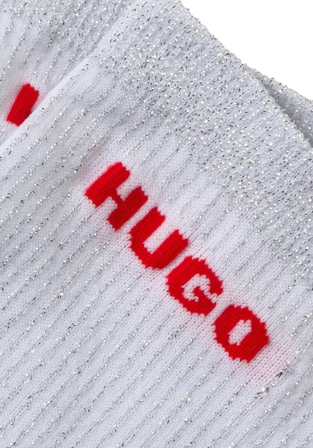 HUGO Underwear Freizeitsocken "2P QS RIB LUREX PA W", (Packung, 2 Paar), mi günstig online kaufen