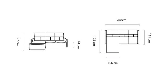 Xlmoebel Ecksofa Neues luxuriöses Wohnzimmermöbel-Set mit L-förmigem Ecksof günstig online kaufen