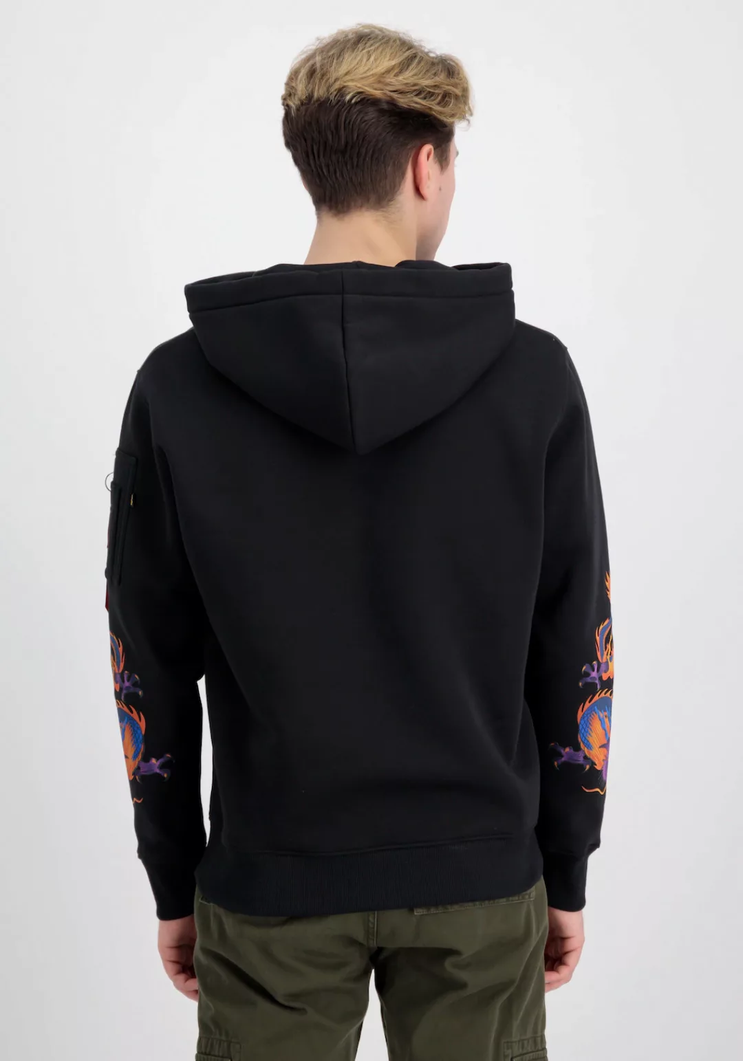 Alpha Industries Hoodie "Alpha Industries Men - Hoodies Dragon EMB Hoodie" günstig online kaufen