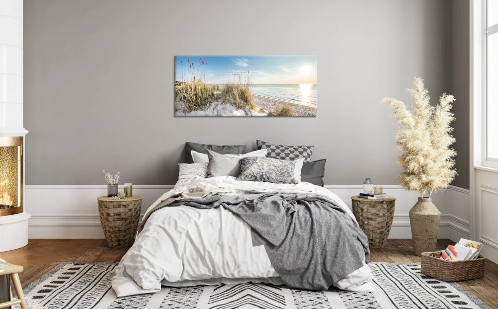 Bönninghoff Leinwandbild, Düne, (1 St.), BxH: 140x60 cm günstig online kaufen