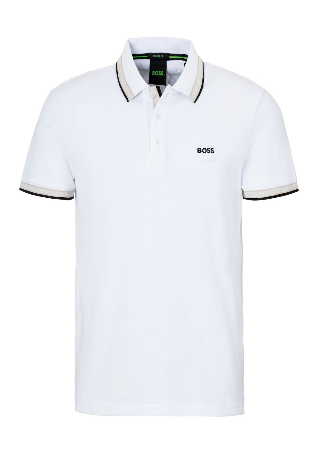 BOSS GREEN Poloshirt "Paddy", mit kontrastfarbenen Streifen am Kragen günstig online kaufen