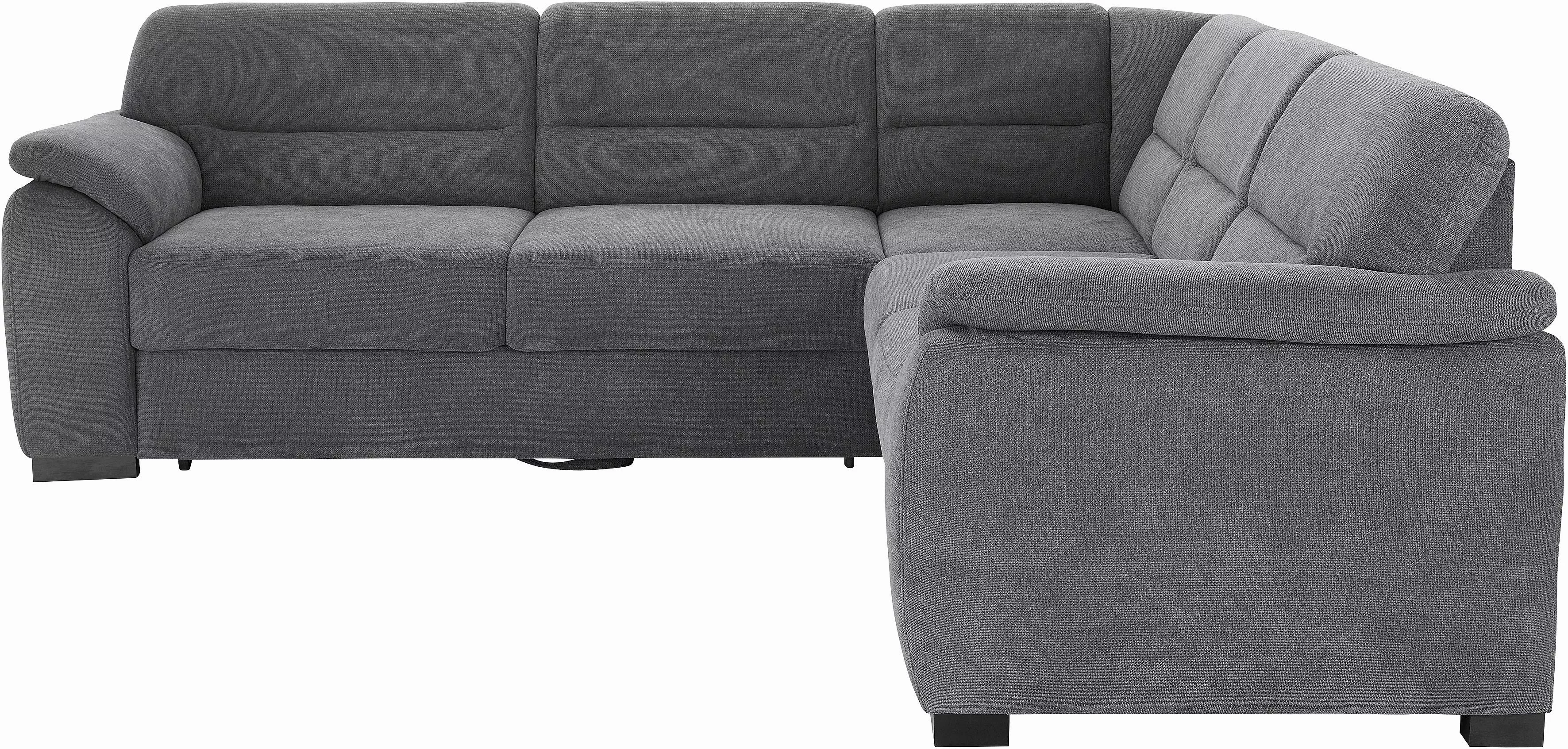 sit&more Ecksofa Montego, wahlweise mit Bettfunktion und Schubkasten günstig online kaufen