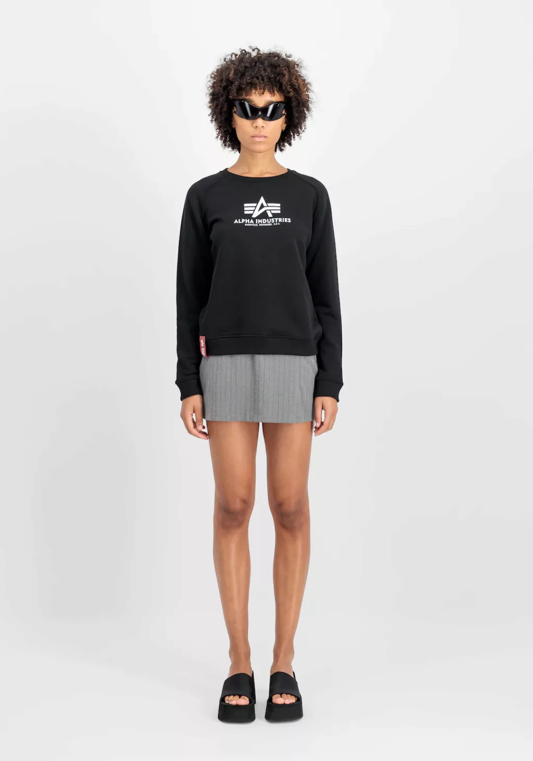 Alpha Industries Sweater "Alpha Industries Women - Sweatshirts New Basic Sw günstig online kaufen