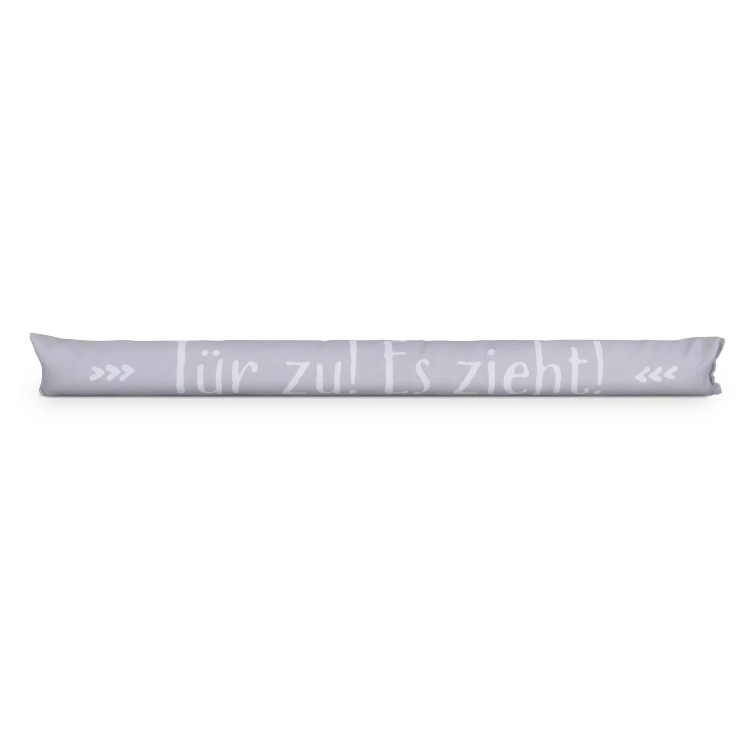 Bestlivings Zugluftstopper Mit Spruch 95 cm x 12 cm Grau Spruch 1 günstig online kaufen